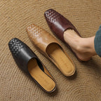 Aspen Genuine Leather Mules