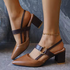 Aubrey Buckle Heels
