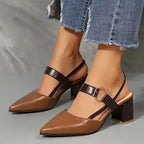 Aubrey Buckle Heels