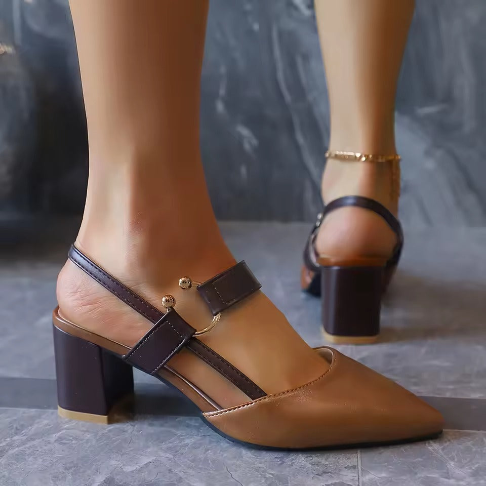 Aubrey Buckle Heels