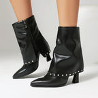 The Delilah Studded Boots
