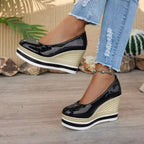 Marbella Croc Wedge