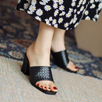 Tessa Woven Mule