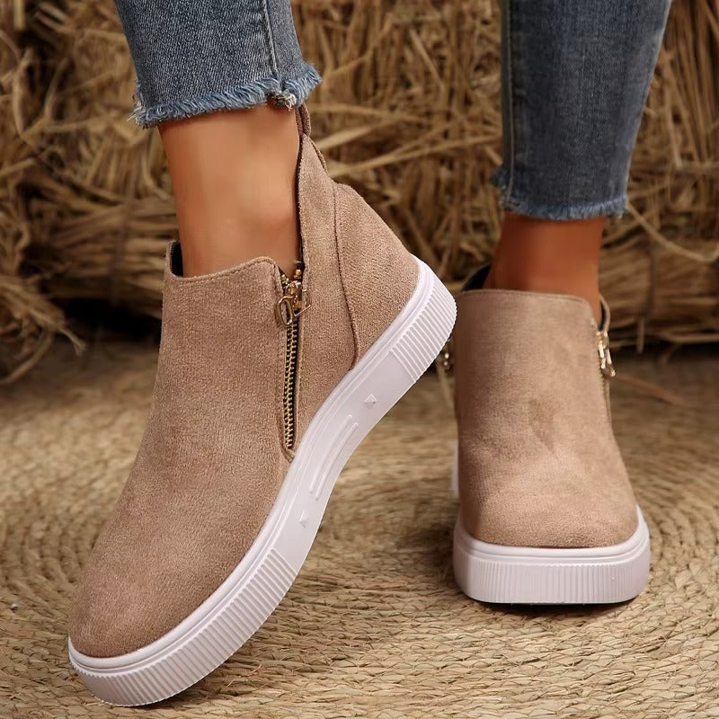 Madison Suede Booties