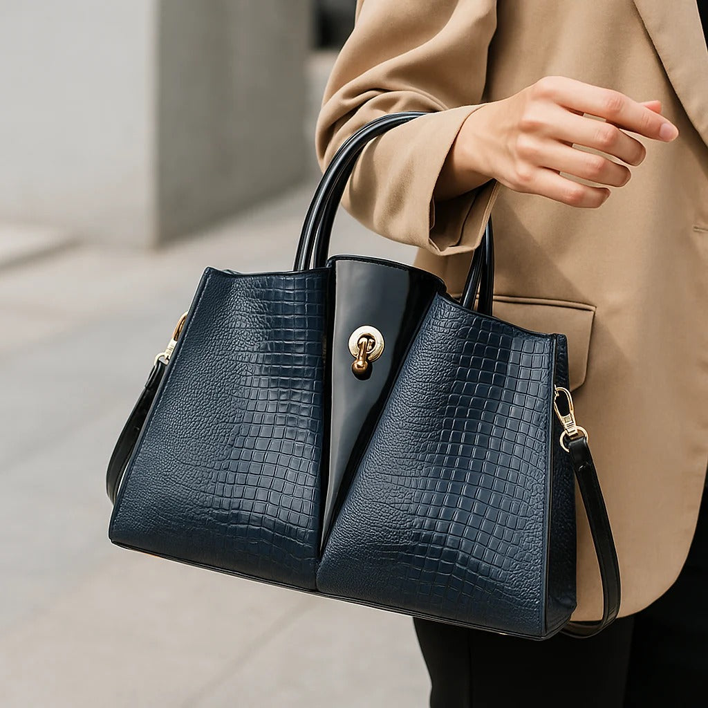 Monarch Croc Tote