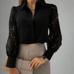 The Lila Lace Blouse
