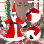 Christmas Cheer Wine Bottle Wraps
