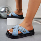 The Cassidy Studded Platform Sandal