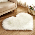 The Amora Plush Heart Rug