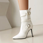 Novara Buckle Heel