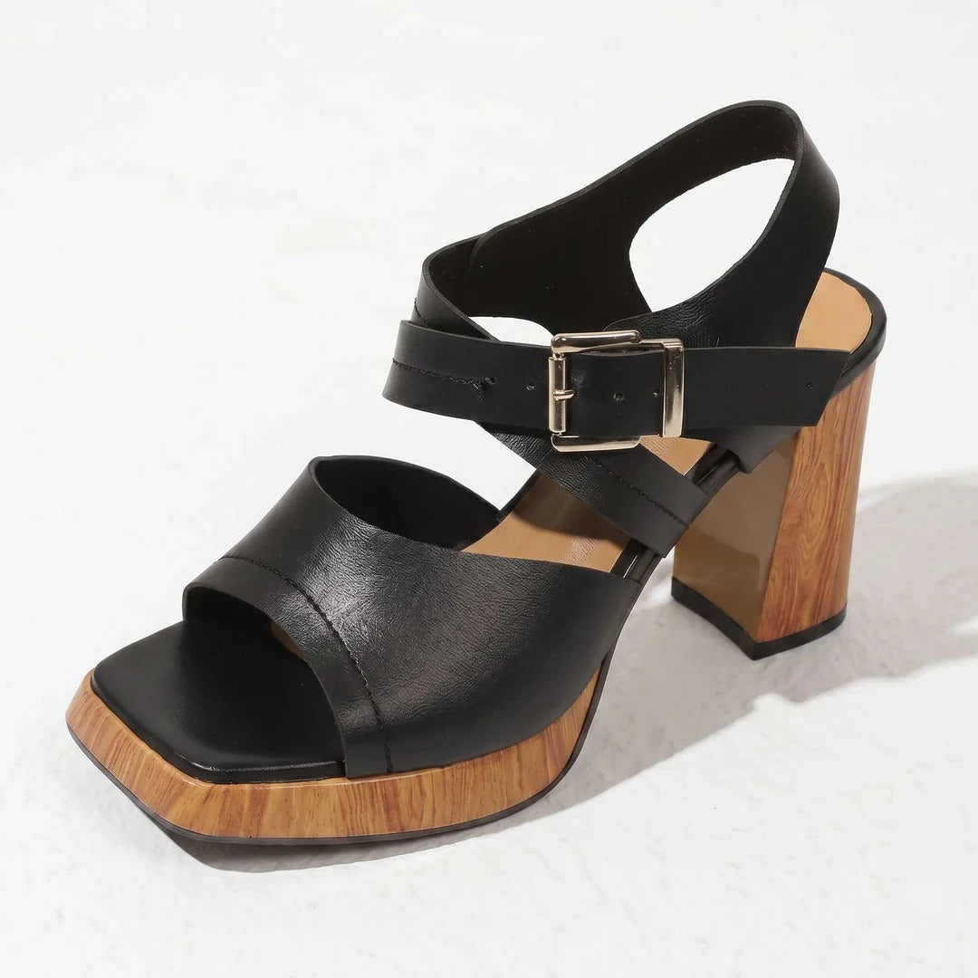 Ariella Buckle Heels